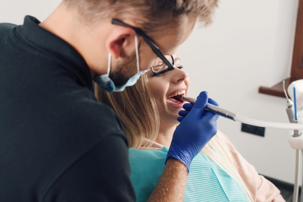Teeth whitening treatment